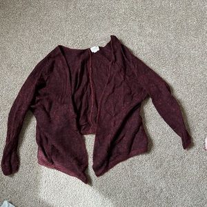 LA hearts slouchy cardigan